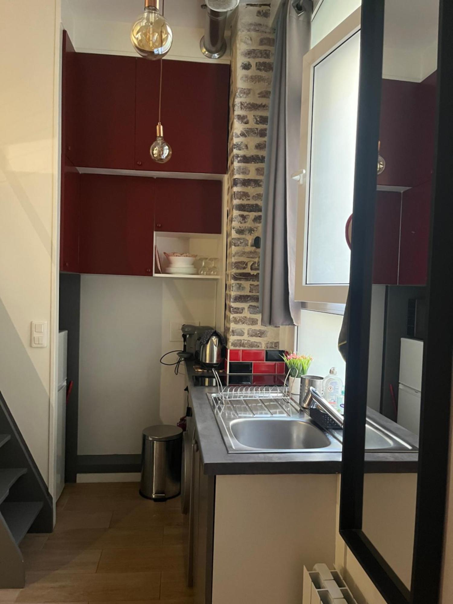 Appartamento Charmant Studio Fonctionnel Parigi Esterno foto